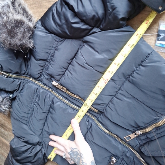 How Dare U Outterwear Puffer Coat Woman's Small/Juniors XL - Picture 12 of 14